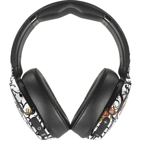 Disney Snow White Roses and Character Silhouette Skullcandy Venue Skin