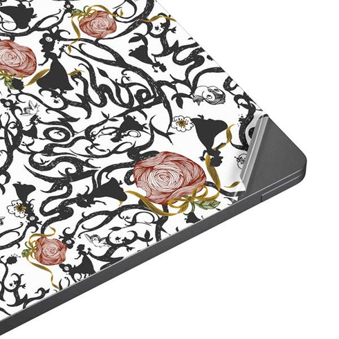 Disney Snow White Roses and Character Silhouette Surface Laptop 7 13.8in Skin