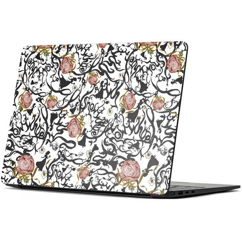 Disney Snow White Roses and Character Silhouette Surface Laptop 7 15in Skin