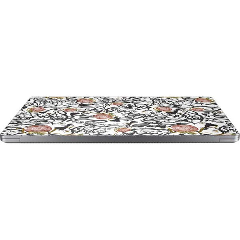 Disney Snow White Roses and Character Silhouette Laptop Skins