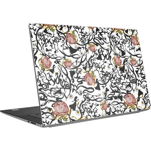 Disney Snow White Roses and Character Silhouette Dell XPS Skin