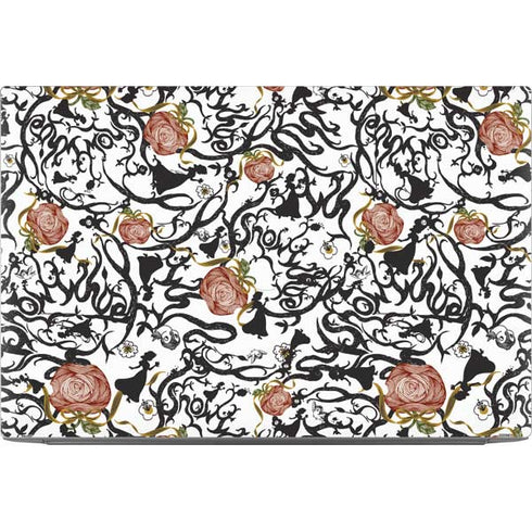 Disney Snow White Roses and Character Silhouette Dell XPS Skin