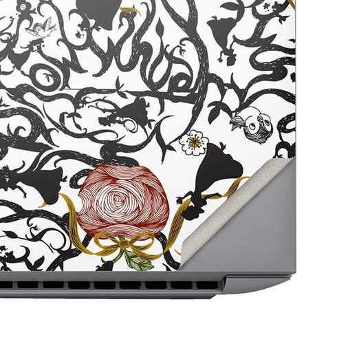 Disney Snow White Roses and Character Silhouette HP ZBook Fury 16 G10 Skin