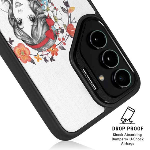 Disney Snow White Still the Fairest Art Galaxy S24 FE Kickstand Case