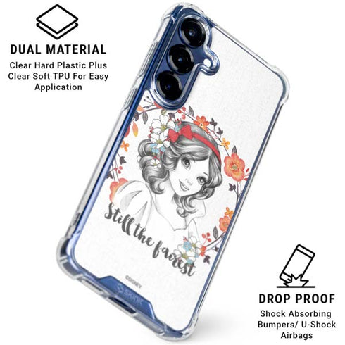 Disney Snow White Still the Fairest Art Galaxy S25 Clear Case