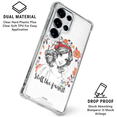 Disney Snow White Still the Fairest Art Galaxy S25 Ultra Clear Case