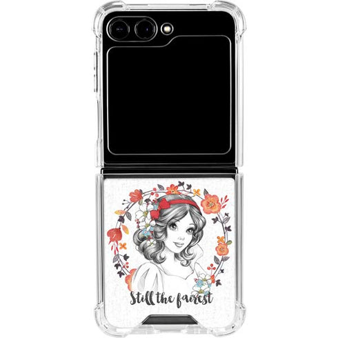Disney Snow White Still the Fairest Art Galaxy Z Flip6 Clear Case
