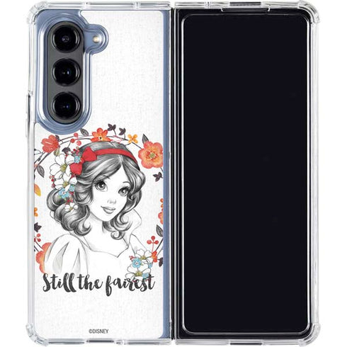 Disney Snow White Still the Fairest Art Galaxy Z Fold5 5G Clear Case