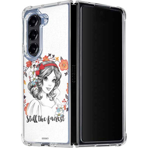 Disney Snow White Still the Fairest Art Galaxy Z Fold5 5G Clear Case