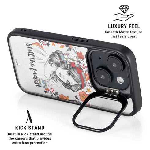 Disney Snow White Still the Fairest Art iPhone 15 Kickstand Case