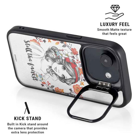 Disney Snow White Still the Fairest Art iPhone 16e Kickstand Case