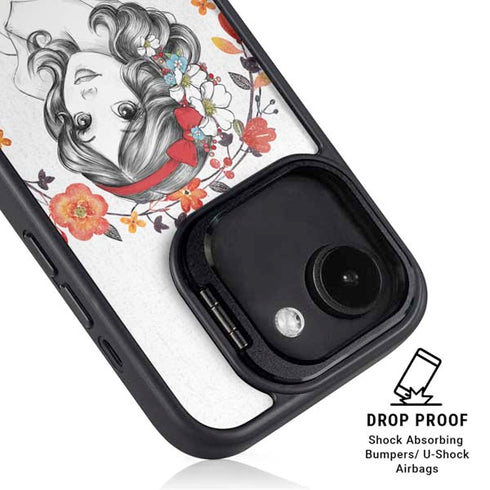 Disney Snow White Still the Fairest Art iPhone 16e Kickstand Case