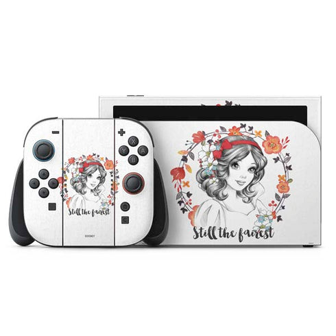 Disney Snow White Still the Fairest Art Nintendo Switch 2 (2025) with Joy-Con Skin