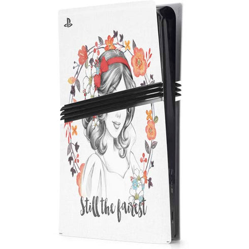 Disney Snow White Still the Fairest Art PS5 Pro Console Skin