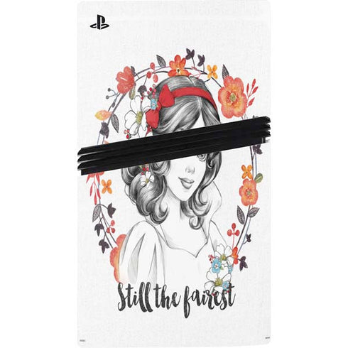 Disney Snow White Still the Fairest Art PS5 Pro Disk Console Skin
