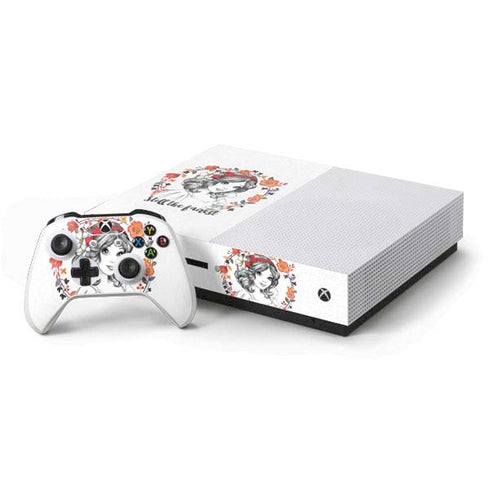 Disney Snow White Still the Fairest Art Xbox One S Console and Controller Bundle Skin