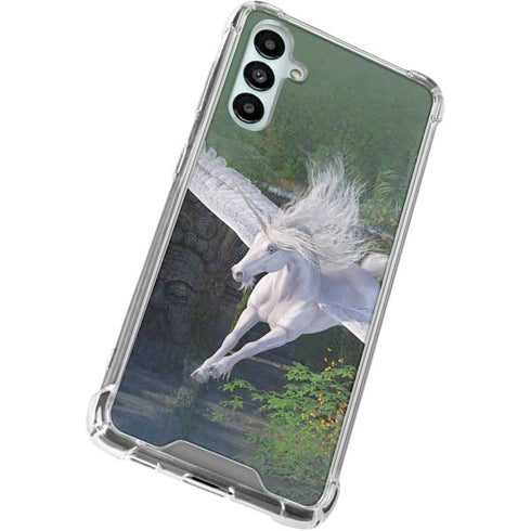 Soaring Pegasus by Laurie Prindle Gabb Phone 4 Clear Case