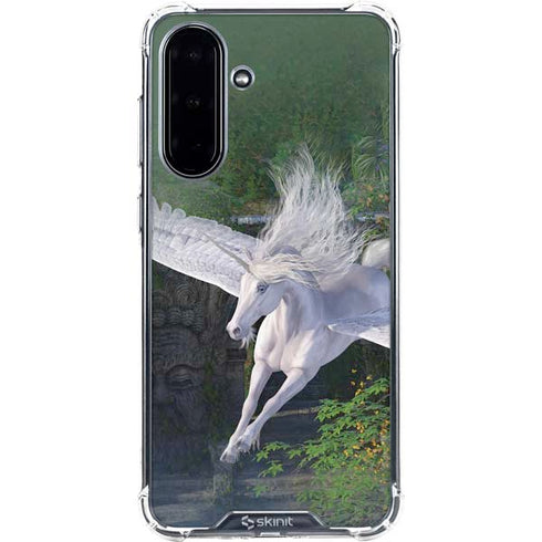 Soaring Pegasus by Laurie Prindle Galaxy A36 5G Clear Case