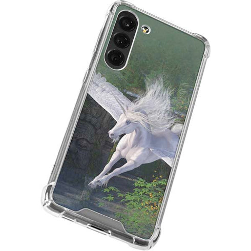 Soaring Pegasus by Laurie Prindle Galaxy S24 FE Clear Case