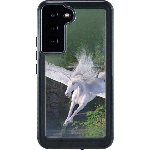 Soaring Pegasus by Laurie Prindle Galaxy S24 Plus Waterproof Case