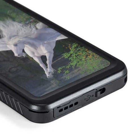 Soaring Pegasus by Laurie Prindle Galaxy S24 Plus Waterproof Case