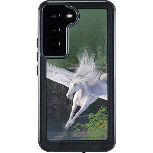 Soaring Pegasus by Laurie Prindle Galaxy S24 Waterproof Case
