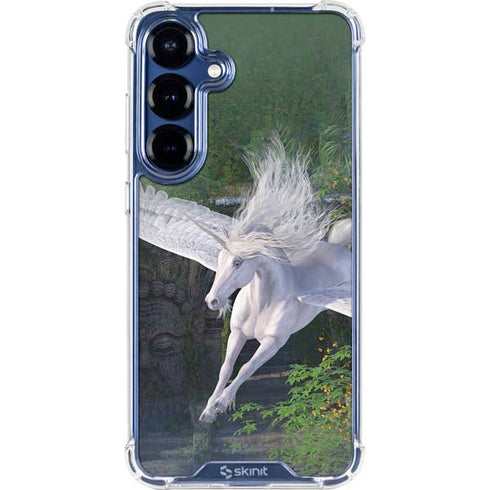 Soaring Pegasus by Laurie Prindle Galaxy S25 Clear Case