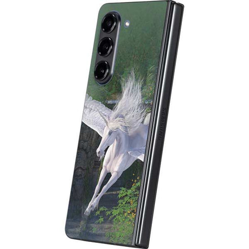 Soaring Pegasus by Laurie Prindle Galaxy Z Fold5 5G Skin