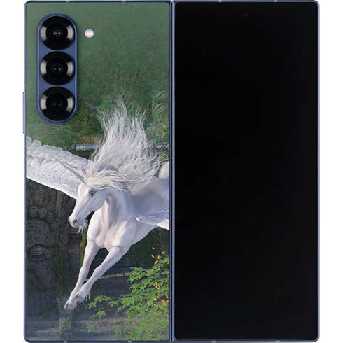 Soaring Pegasus by Laurie Prindle Galaxy Z Fold6 Skin