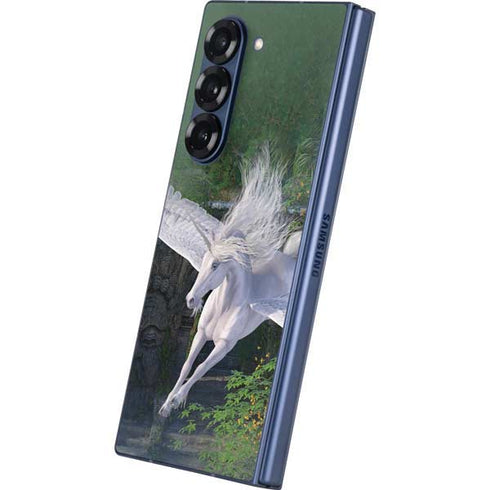 Soaring Pegasus by Laurie Prindle Galaxy Z Fold6 Skin