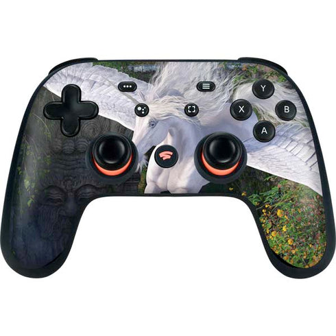 Soaring Pegasus by Laurie Prindle Google Stadia Controller Skin