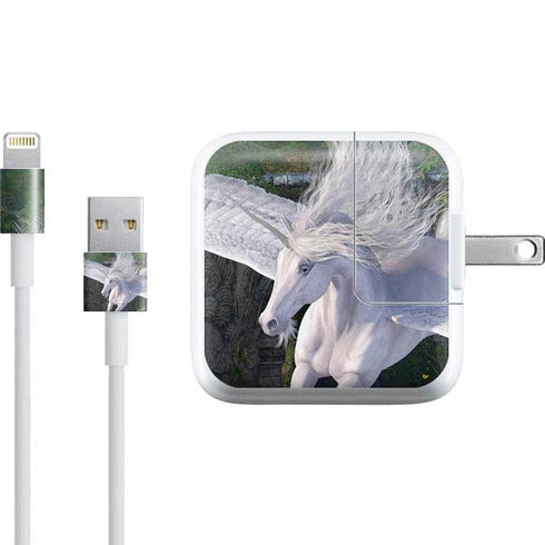Soaring Pegasus by Laurie Prindle iPad Charger (10W USB) Skin