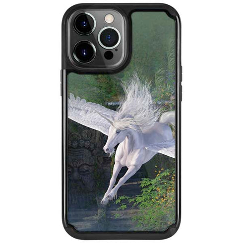 Soaring Pegasus by Laurie Prindle iPhone Cases