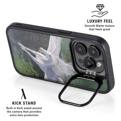 Soaring Pegasus by Laurie Prindle iPhone 13 Pro Kickstand Case