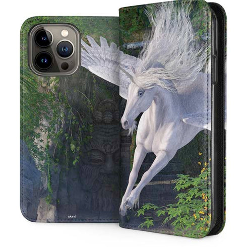 Soaring Pegasus by Laurie Prindle iPhone 13 Pro Max Folio Case