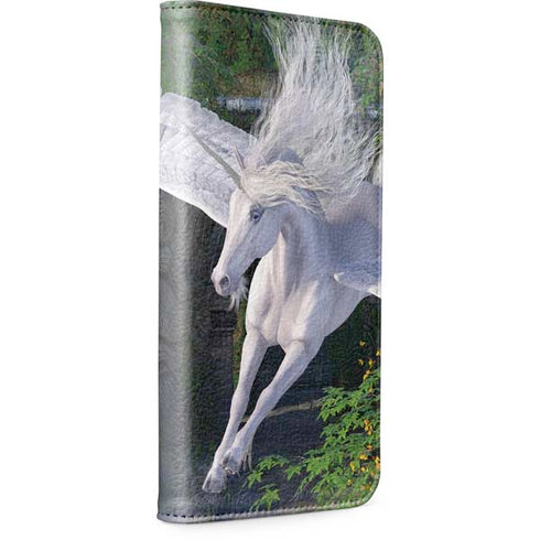 Soaring Pegasus by Laurie Prindle iPhone 15 Plus Folio Case