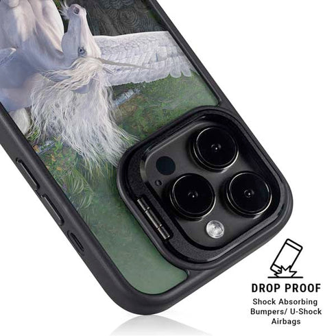 Soaring Pegasus by Laurie Prindle iPhone 15 Pro Kickstand Case