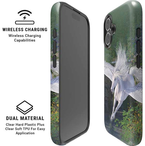 Soaring Pegasus by Laurie Prindle iPhone 16 Magsafe Impact Case