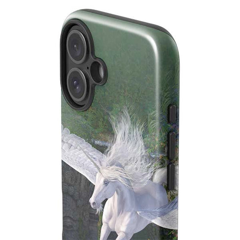 Soaring Pegasus by Laurie Prindle iPhone 16 Plus Impact Case