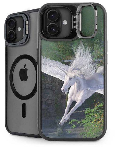 Soaring Pegasus by Laurie Prindle iPhone 16 Plus Kickstand Case