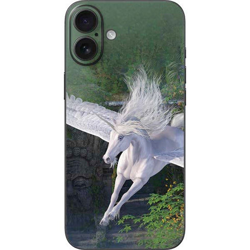 Soaring Pegasus by Laurie Prindle iPhone 16 Plus Skin