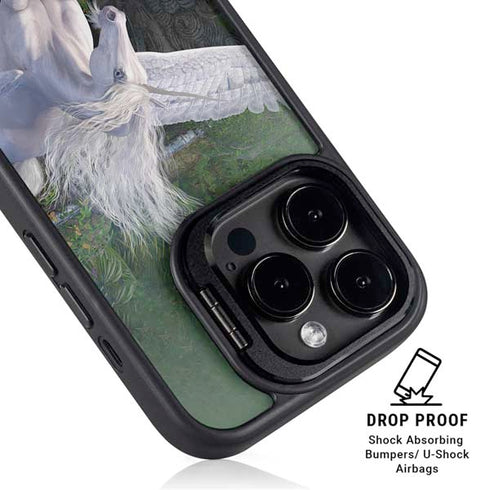 Soaring Pegasus by Laurie Prindle iPhone 16 Pro Kickstand Case
