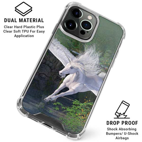 Soaring Pegasus by Laurie Prindle iPhone 16 Pro Max Clear Case