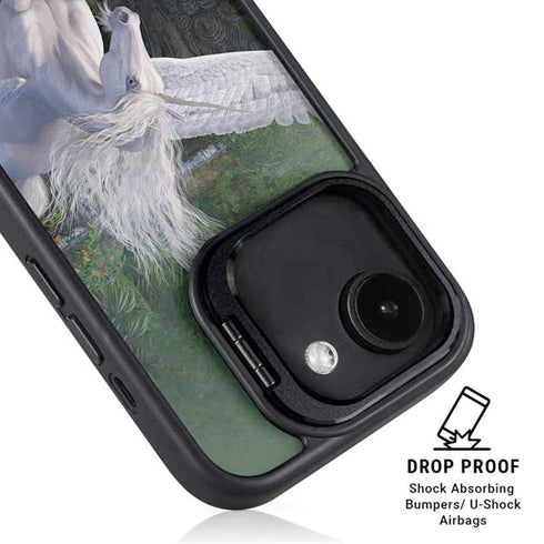 Soaring Pegasus by Laurie Prindle iPhone 16e Kickstand Case