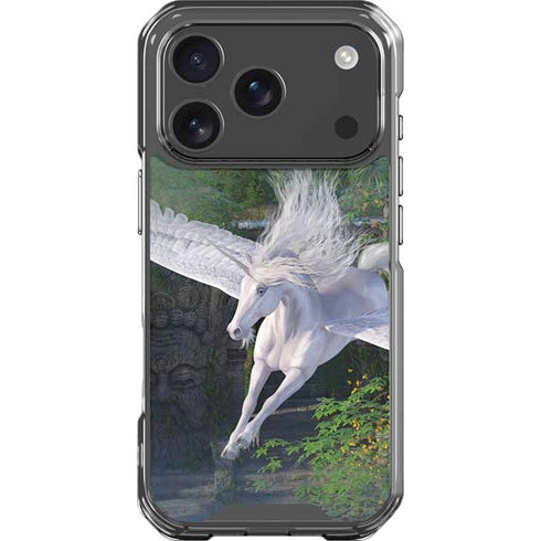 Soaring Pegasus by Laurie Prindle iPhone 18 Pro Clear Case