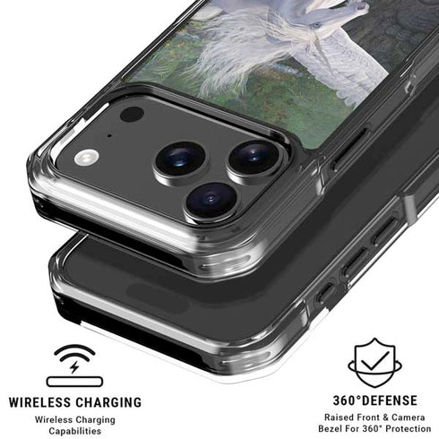 Soaring Pegasus by Laurie Prindle iPhone 18 Pro Clear Case
