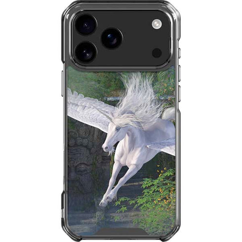 Soaring Pegasus by Laurie Prindle iPhone 18 Pro Max Clear Case