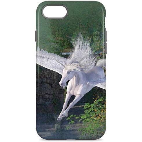 Soaring Pegasus by Laurie Prindle iPhone Cases