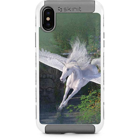 Soaring Pegasus by Laurie Prindle iPhone Cases