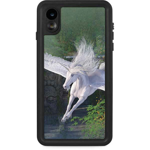Soaring Pegasus by Laurie Prindle iPhone Cases